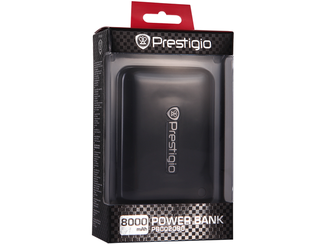 Външни батерии Prestigio PBC02080BK 8000 mAh