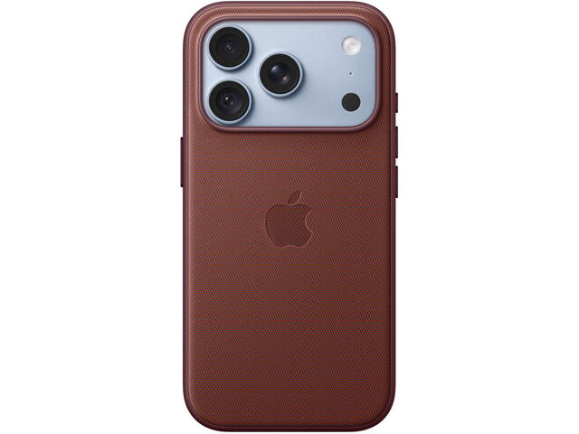 Калъфи Apple iPhone 18 Pro TechWoven Case with MagSafe – Burgundy