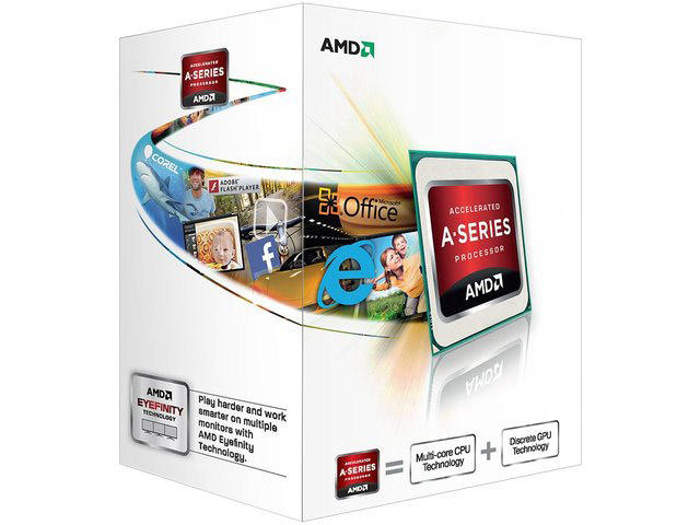 Процесори AMD A4 X2 4000