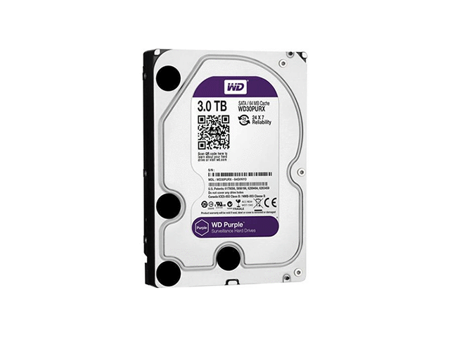 Твърди дискове 3TB Western Digital Purple IntelliPower