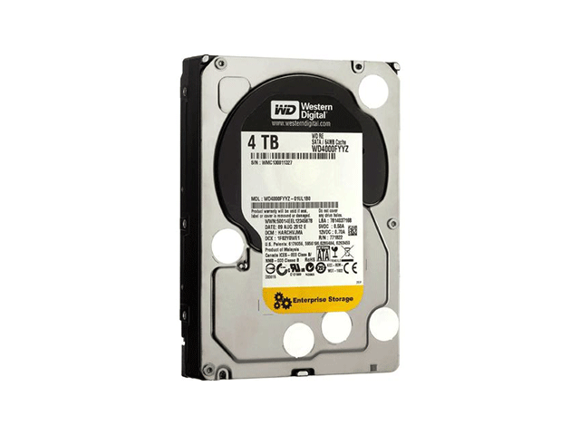 Твърди дискове 4TB 7200 rpm Western Digital RE