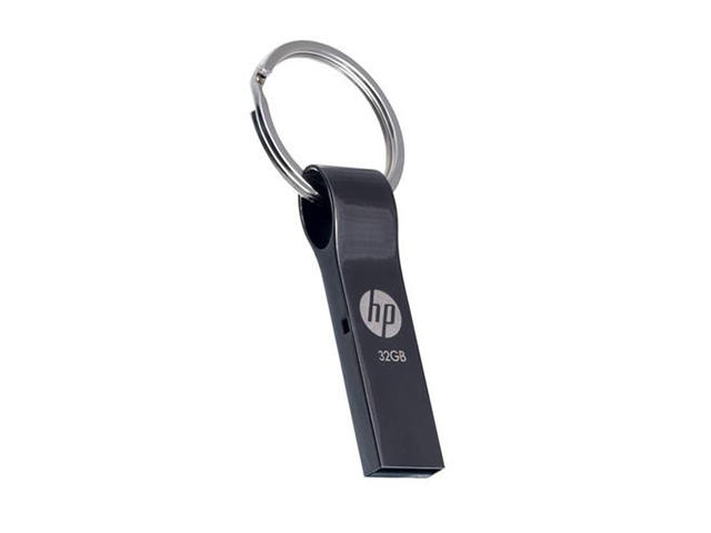 USB памети HP V285W 32GB USB 2.0 Metal Key Ring