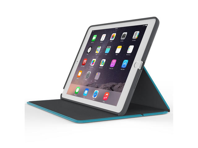 Калъфи за таблети Speck DuraFolio за iPad Air 2, Grey/Peacock/Slate Grey