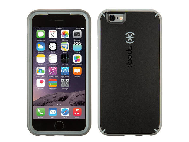 Калъфи Speck MightyShell за iPhone 6, черно-сив