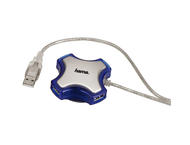 Джаджи Hama USB 4-портов хъб, 2.0