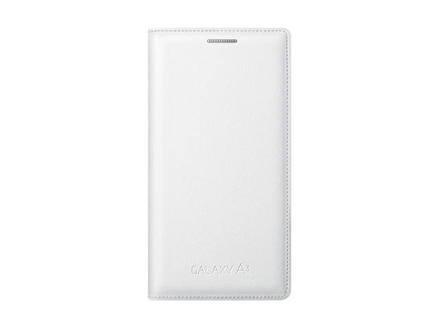 Калъфи Samsung Flip Wallet за Galaxy A3, в бяло
