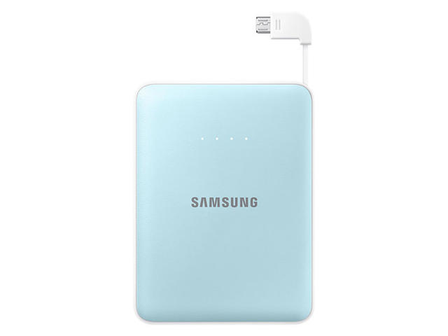 Външни батерии Samsung 8400 mAh, светлосиня