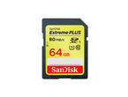 Карти памет 64GB SDHC SanDisk Extreme Plus Class 10