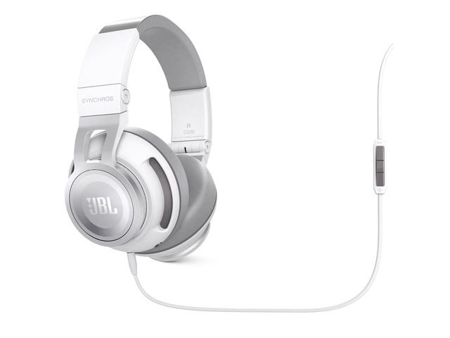Слушалки JBL Synchros 500, в бяло