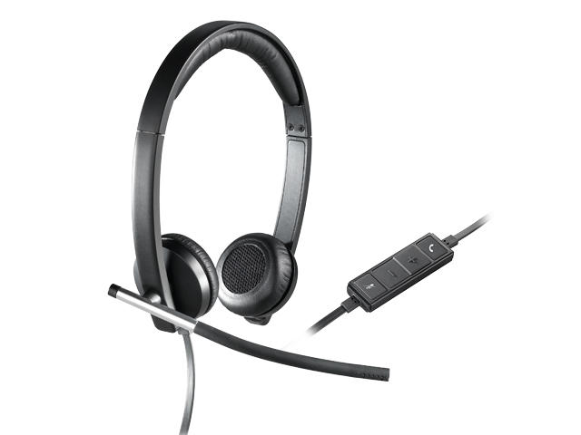 Слушалки Logitech USB H650e