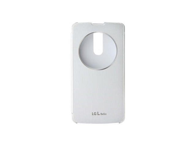 Калъфи LG QuickCircle Case за LG L Bello, в бяло