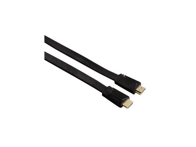 Кабели и Адаптери Hama High Speed HDMI кабел, плосък, Ethernet 1.5 метра
