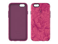 Калъфи Speck CandyShell Inked за iPhone 6, FreshFloral Red Pattern/Boysenberry Purple