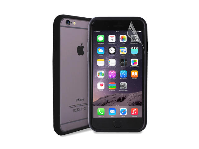 Калъфи PURO Soft-TouchBumper Frame за iPhone 6