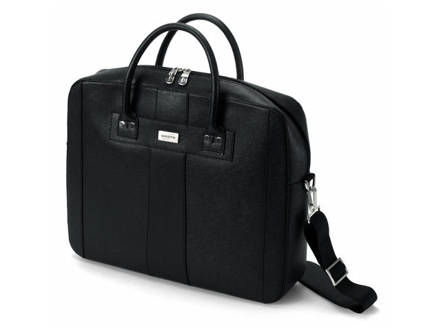 Чанти за Лаптопи Чанта за лаптоп Dicota CosmoLeather BLACK 