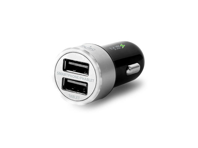 Зарядни устройства PURO 2.4А зарядно за кола