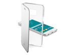 Калъфи Cellular line ClearBook за Samsung Galaxy S6, прозрачен-сребрист