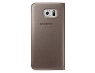 Калъфи Samsung Flip Wallet за Samsung Galaxy S6, в златисто