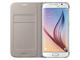 Калъфи Samsung Flip Wallet за Samsung Galaxy S6, в златисто