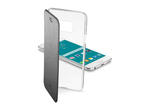 Калъфи Cellular line ClearBook за Samsung Galaxy S6, прозрачен-черен
