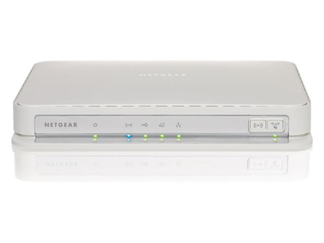 Мрежово оборудване Netgear WiFi N600 рутер Dual Band Gigabit с USB