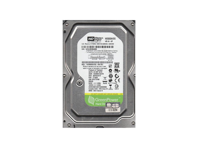 Твърди дискове 500GB 5400 rpm Western Digital