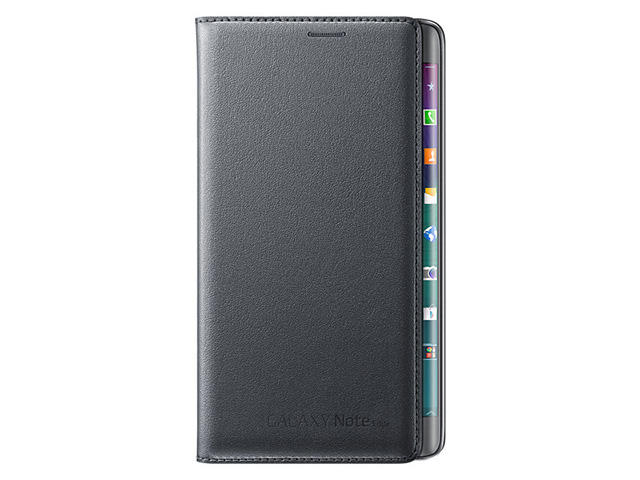 Калъфи Samsung Flip Wallet за Galaxy Note 4 EDGE N915 в черно