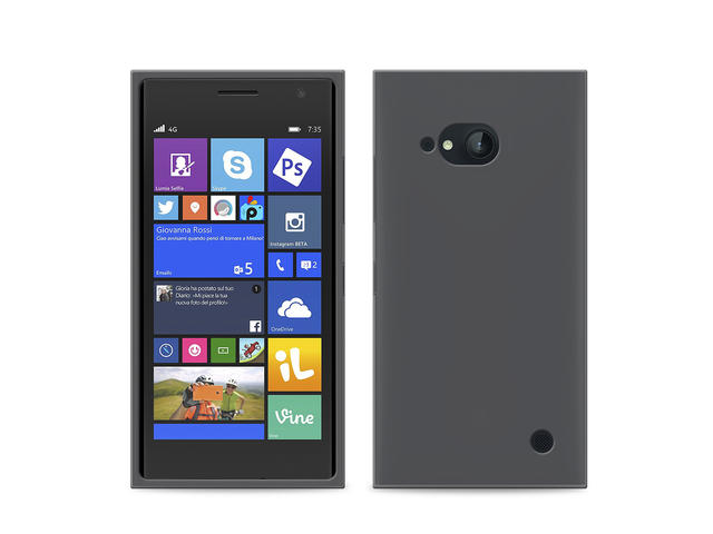 Калъфи PURO Silicon Cover за Nokia Lumia 730