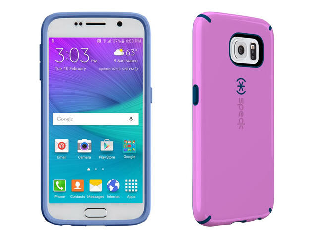Калъфи Speck CandyShell за Galaxy S6 Orchid Purple/Deep Sea Blue
