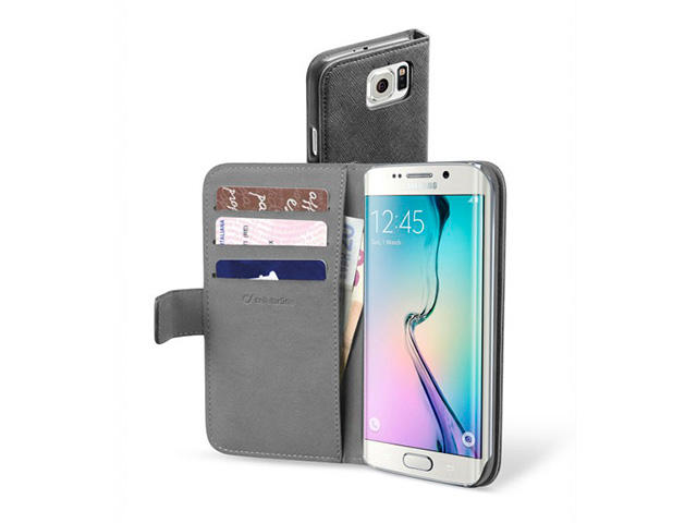 Калъфи Cellular line Bookagenda калъф за Samsung Galaxy S6 Edge