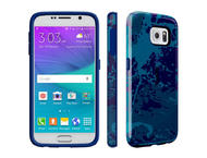 Калъфи Speck CandyShell Inked за Galaxy S6, Color Field Blue/Cadet Blue