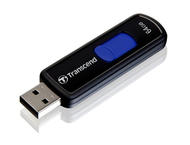 USB памети 64GB Transcend JetFlash 500, в синьо