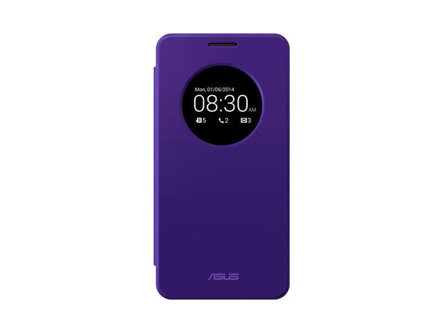 Калъфи ASUS ZenFone 5 View Flip Cover, в синьо-лилаво