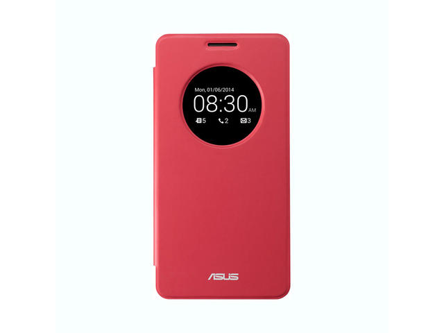 Калъфи ASUS ZenFone 5 View Flip Cover, в червено