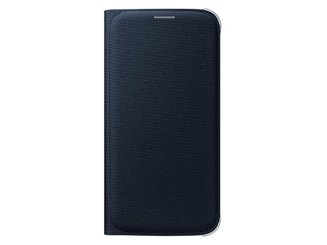 Калъфи Samsung Flip Wallet Fabric за Samsung Galaxy S6, в черно