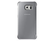 Калъфи Samsung Galaxy S6 Clear View Cover, в сребристо