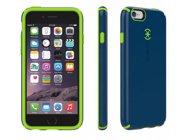 Калъфи Speck CandyShell за iPhone 6, Deep Sea Blue/Tennis Ball Green
