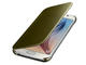 Калъфи Samsung Galaxy S6 Clear View Cover, в златисто
