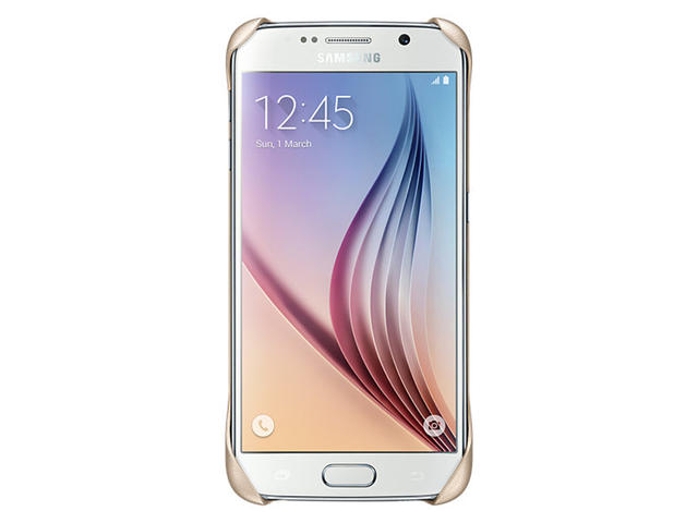 Калъфи Samsung Protective Cover за Samsung Galaxy S6, в златисто