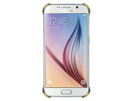 Калъфи Samsung Protective Clear Cover за Samsung Galaxy S6, прозрачен-златист