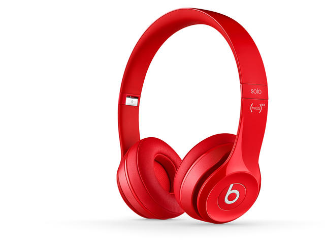 Слушалки Beats Solo2, червени
