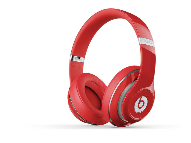 Слушалки Beats Studio, в червено