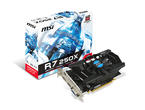Видео карти MSI Radeon R7 250X 2GB