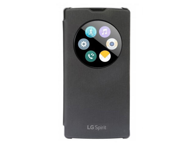 Калъфи LG Spirit Quick Window Circle, в сиво