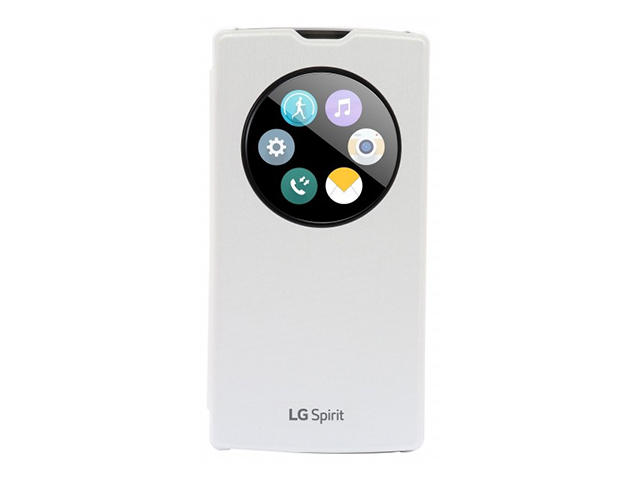 Калъфи LG Spirit Quick Window Circle, в бяло