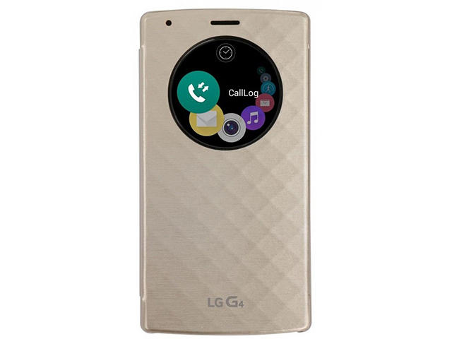 Калъфи LG Quick Circle Overlay G4, в златисто