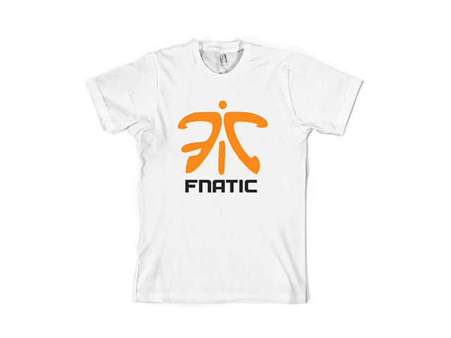 Облекло и аксесоари Fnatic Classic White T-Shirt размер L