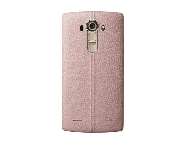 Калъфи LG G4 Leather Battery Cover, в розово