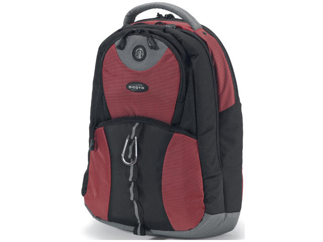 Чанти за Лаптопи Раница Dicota Mission червена, за до 16.4-инчов лаптоп