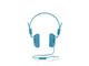Слушалки Modecom MC-400 FRUITY, сини